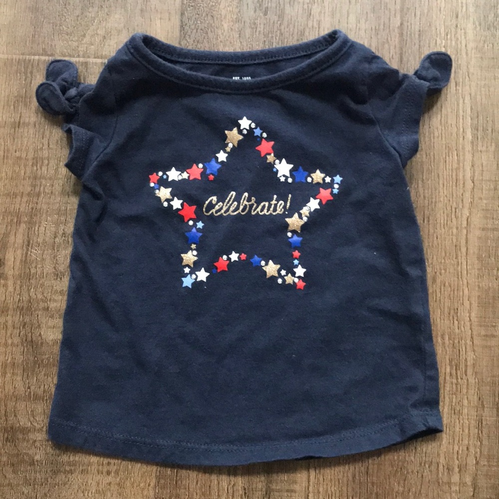 Girls 4th of July T-shirt Osh Kosh